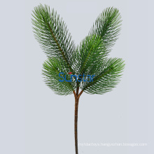 Artificial Christmas Twig PE Plastic Jumbo Pine Spray Artificial Plant for Holiday Decoration (49106)